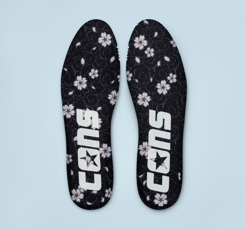 Pink Clay / White / Black Men's Converse Cons One Star Pro Tattoo Art Skate Low Tops  India |  QVOU-52493