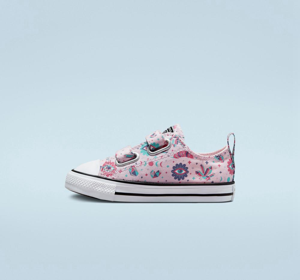 Pink Foam / Slate Lilac Boys' Converse Chuck Taylor All Star Easy On Mystic Gems Toddler Low Tops  India |  RNFG-56839