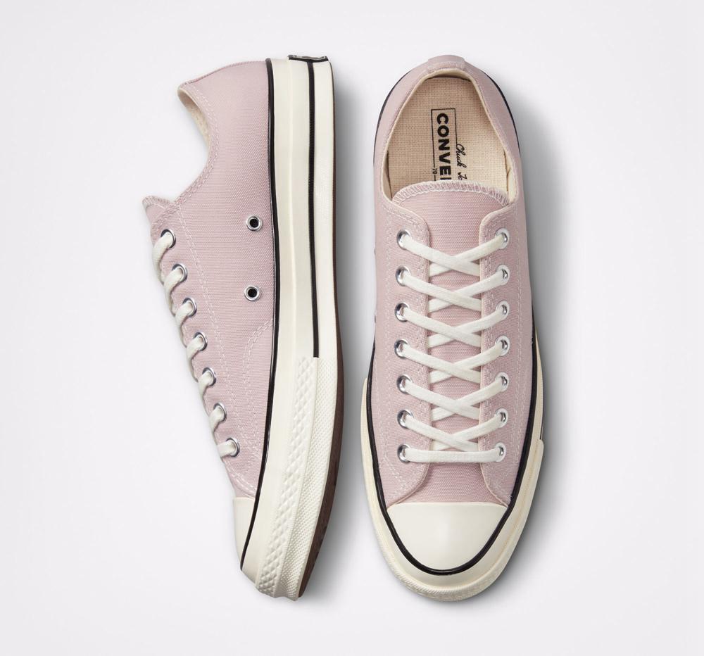 Pink Stone Mauve / Egret / Black Men's Converse Chuck 70 Canvas Unisex Low Tops  India |  GCSE-13587