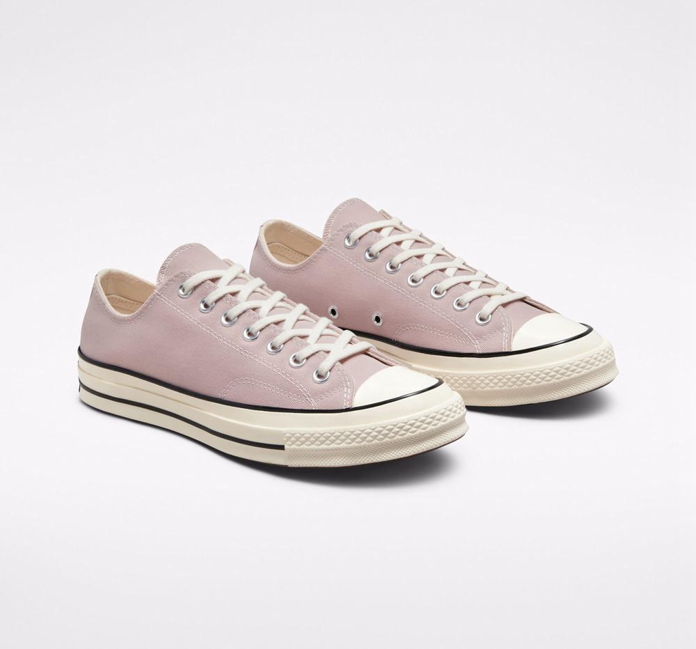 Pink Stone Mauve / Egret / Black Men's Converse Chuck 70 Canvas Unisex Low Tops  India |  GCSE-13587