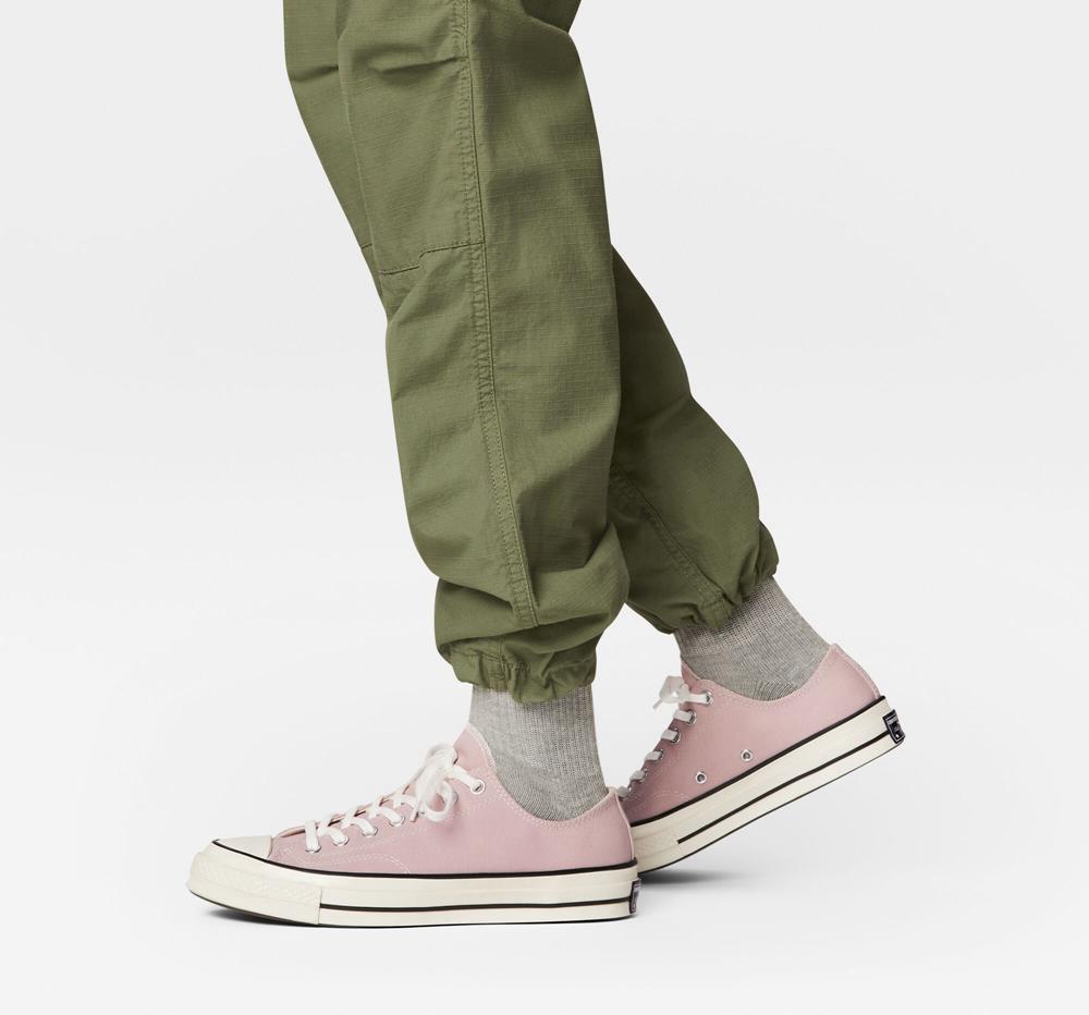 Pink Stone Mauve / Egret / Black Women's Converse Chuck 70 Canvas Unisex Low Tops  India |  SBUQ-98061