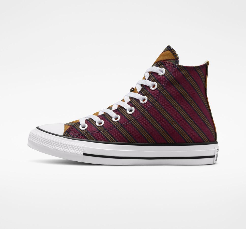 Purple Obsidian / Deep Bordeaux Men's Converse Chuck Taylor All Star Twisted Classics Unisex High Tops  India |  YUVW-42508