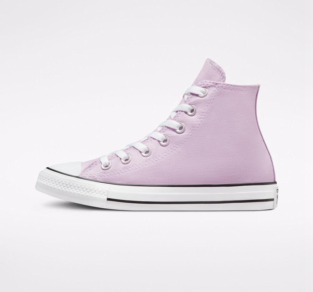 Purple Pale Amethyst Men's Converse Chuck Taylor All Star Seasonal Color Unisex High Tops  India |  IZDY-48710