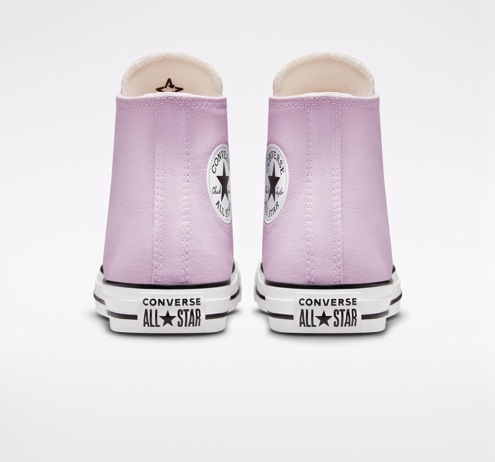 Purple Pale Amethyst Men's Converse Chuck Taylor All Star Seasonal Color Unisex High Tops  India |  IZDY-48710