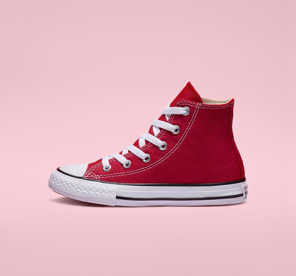 Red Boys' Converse Chuck Taylor All Star Classic Little Kids High Tops  India |  AEMU-97456