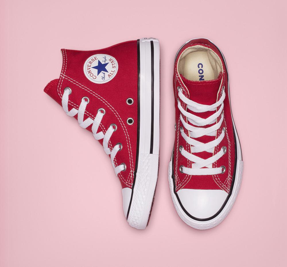 Red Boys' Converse Chuck Taylor All Star Classic Little Kids High Tops  India |  AEMU-97456