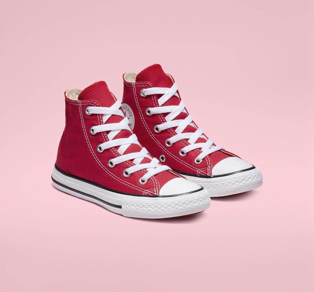 Red Boys' Converse Chuck Taylor All Star Classic Little Kids High Tops  India |  AEMU-97456