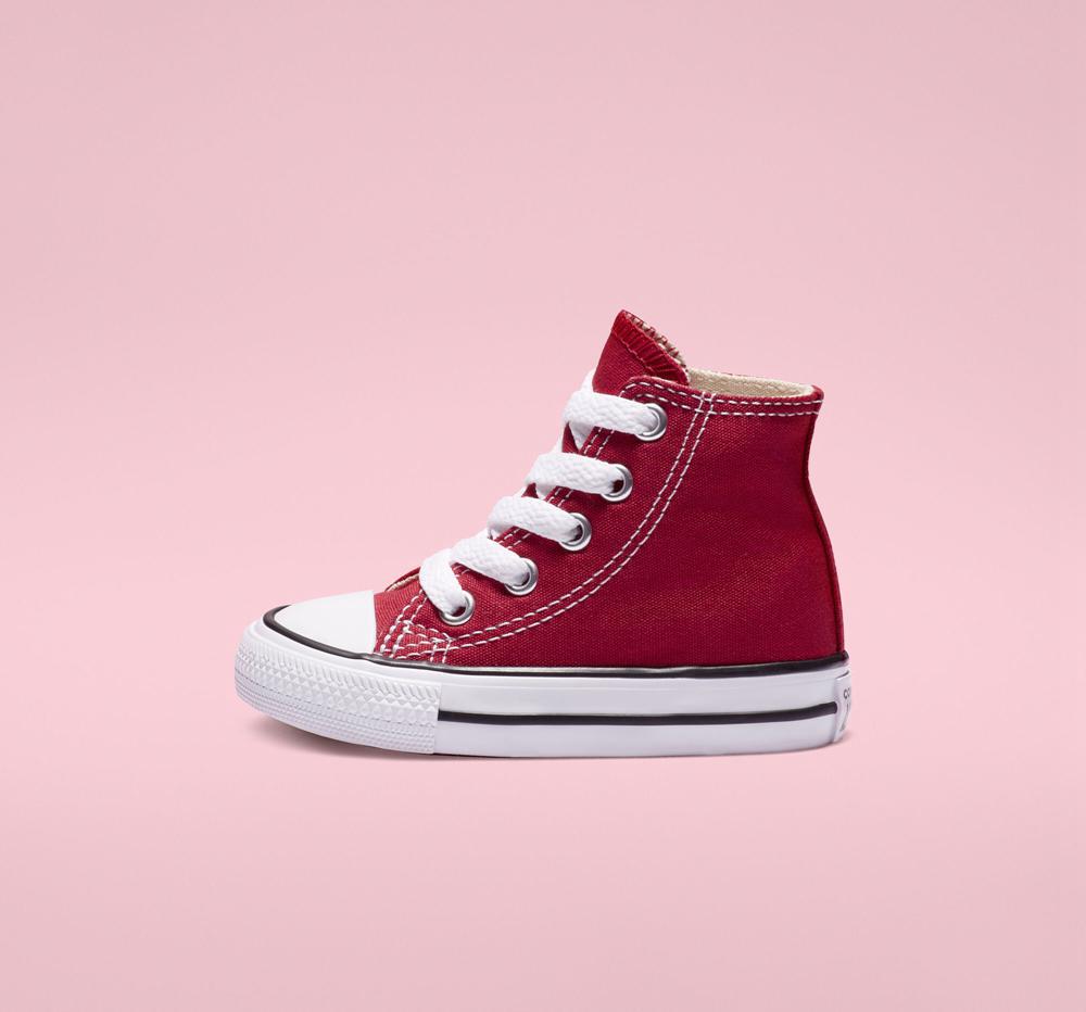 Red Boys' Converse Chuck Taylor All Star Classic Toddler High Tops  India |  BPJA-25467