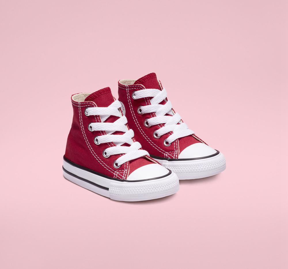 Red Boys' Converse Chuck Taylor All Star Classic Toddler High Tops  India |  BPJA-25467