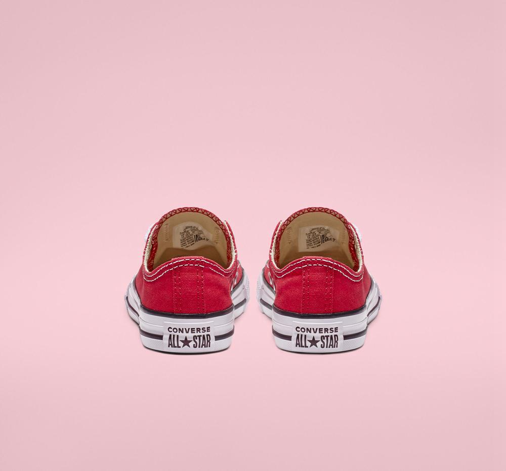 Red Girls' Converse Chuck Taylor All Star Classic Little Kids Low Tops  India |  LMIS-46218