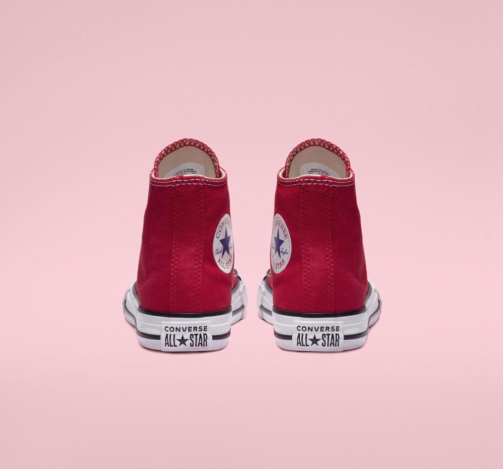 Red Girls' Converse Chuck Taylor All Star Classic Little Kids High Tops  India |  QRSH-19826