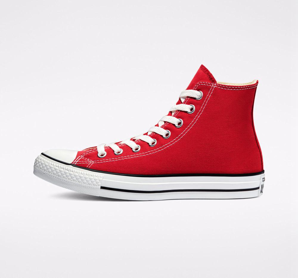 Red Men's Converse Chuck Taylor All Star Classic Unisex High Tops  India |  BCKG-98014