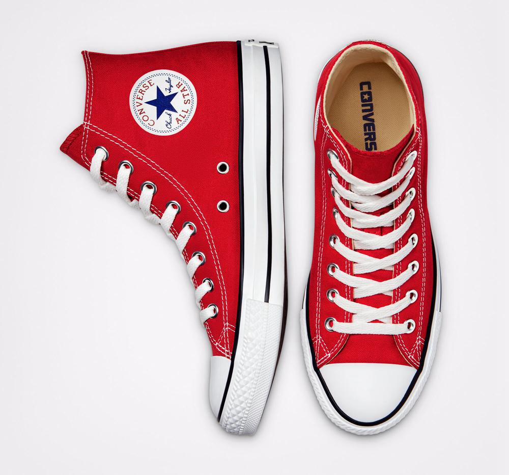 Red Men's Converse Chuck Taylor All Star Classic Unisex High Tops  India |  BCKG-98014