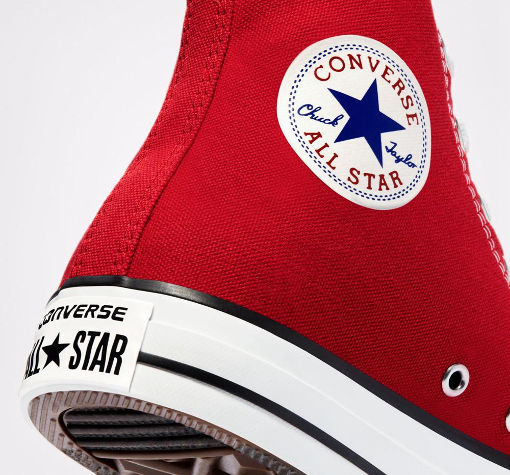 Red Men's Converse Chuck Taylor All Star Classic Unisex High Tops  India |  BCKG-98014