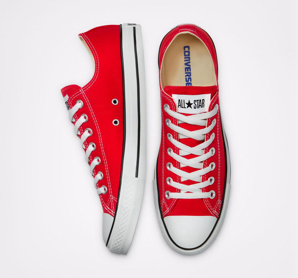 Red Men's Converse Chuck Taylor All Star Classic Unisex Low Tops  India |  IZMD-18956