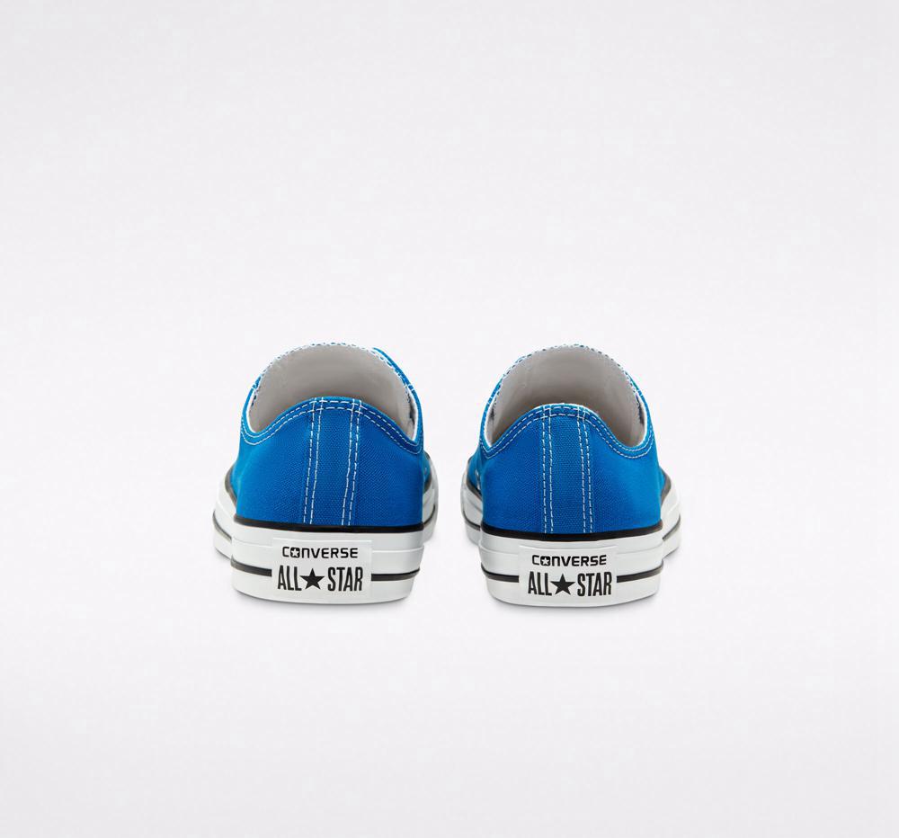 Snorkel Blue Women's Converse Chuck Taylor All Star Seasonal Color Unisex Low Tops  India |  TEYC-57021