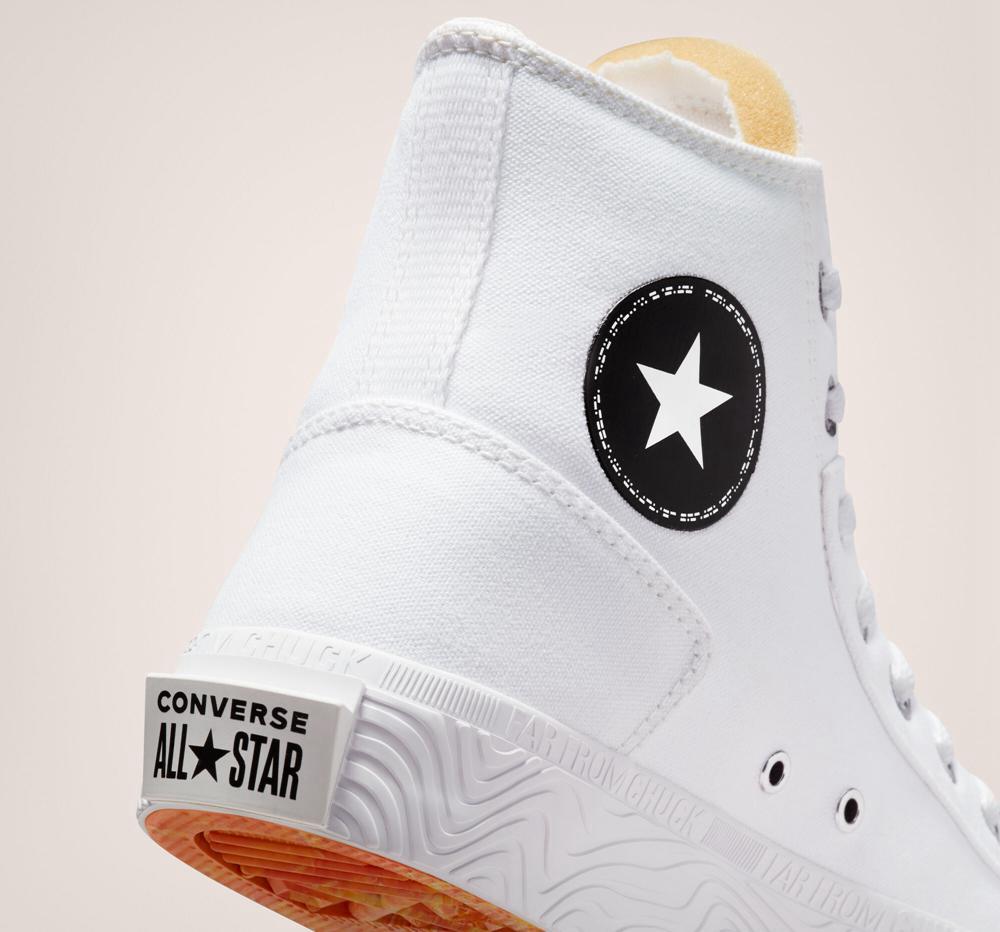 White / Black / White Men's Converse Chuck Taylor Alt Star Canvas Unisex High Tops  India |  LMDP-13850