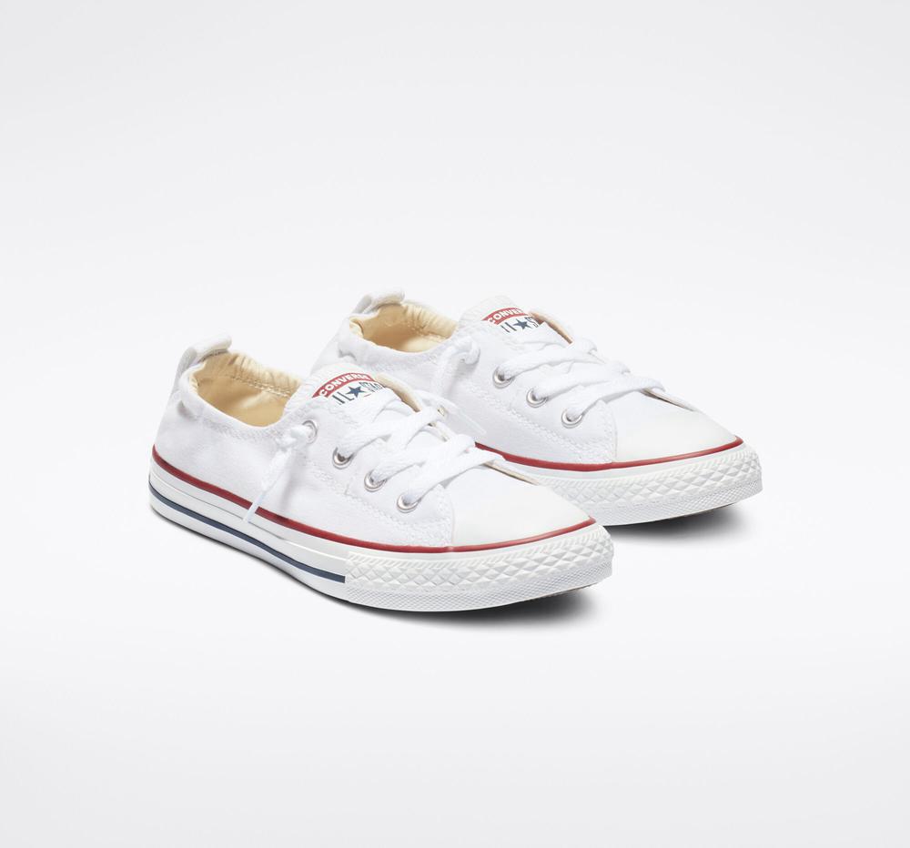 White Boys' Converse Chuck Taylor All Star Shoreline Slip Big Kids Low Tops  India |  GJBD-78405