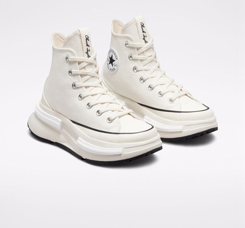 White Egret / Black / White Men's Converse Run Star Legacy Cx Unisex High Tops  India |  CNFW-26314