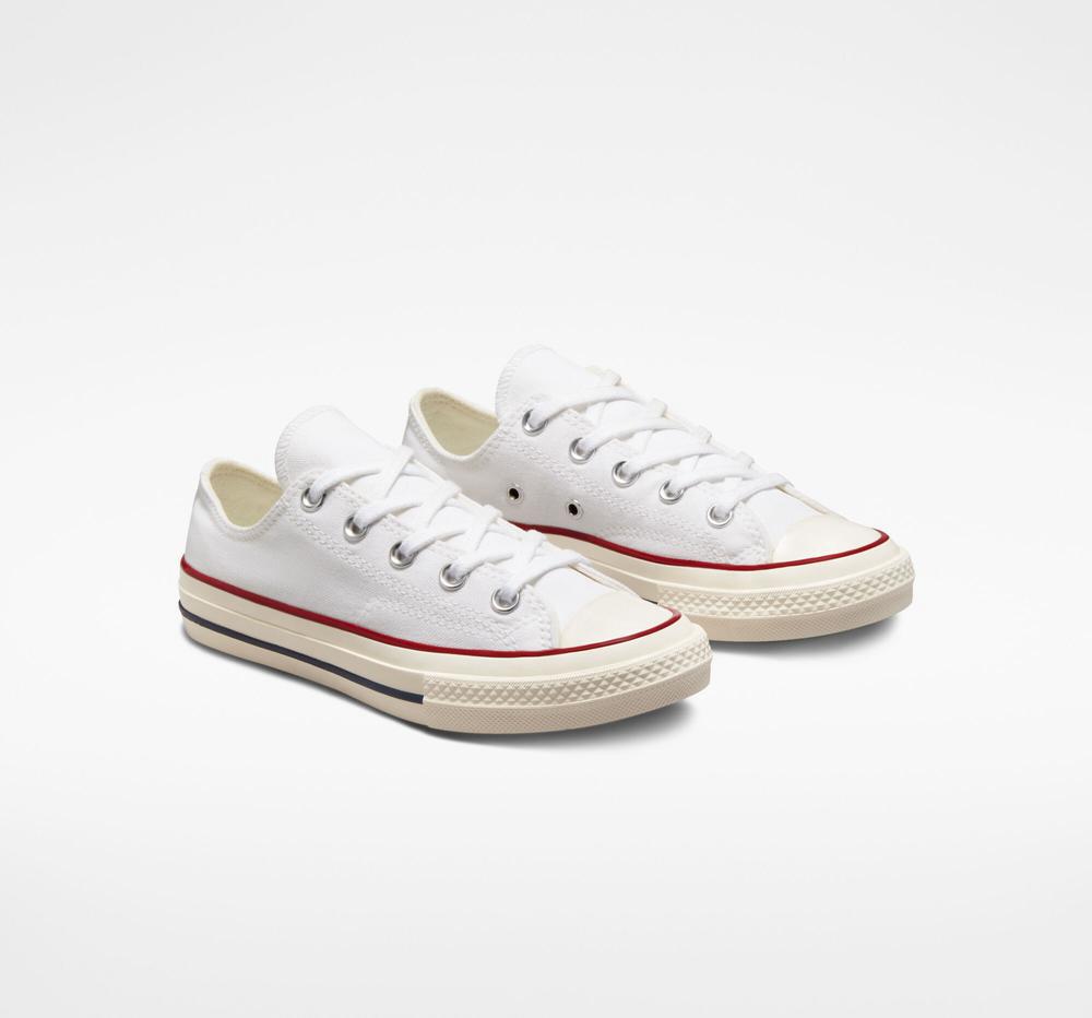 White / Garnet / Egret Boys' Converse Chuck 70 Vintage Canvas Little Kids Low Tops  India |  ZYXP-65847