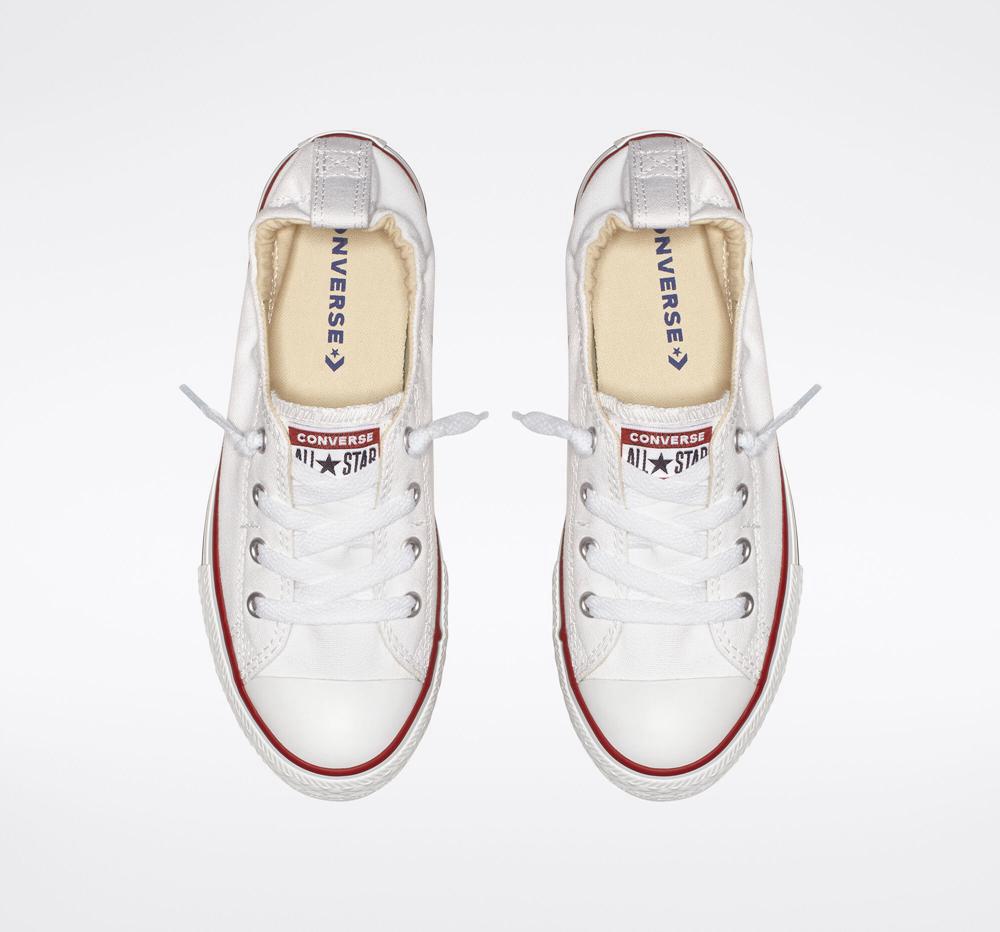 White Girls' Converse Chuck Taylor All Star Shoreline Slip Big Kids Low Tops  India |  UTGR-05681