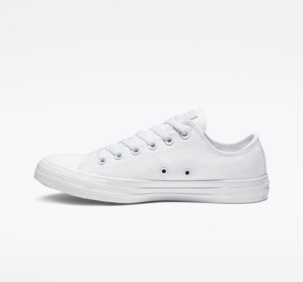 White Monochrome Men's Converse Chuck Taylor All Star Classic Unisex Low Tops  India |  HNYC-06853